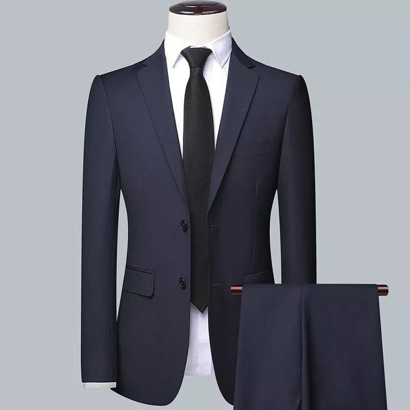 Style Herrenanzug – Slim Fit Business 3-teiliges Set